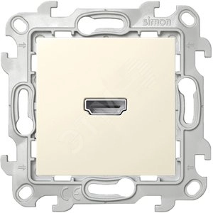 Simon24 розетка HDMI 1.4 слоновая кость (1/1)