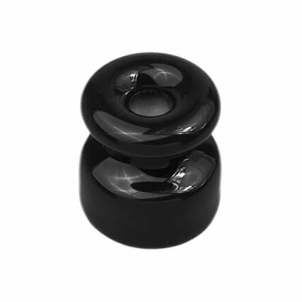 Bironi Retro Insulator Black Ceramic