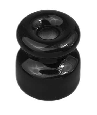Bironi Retro Insulator Black Ceramic