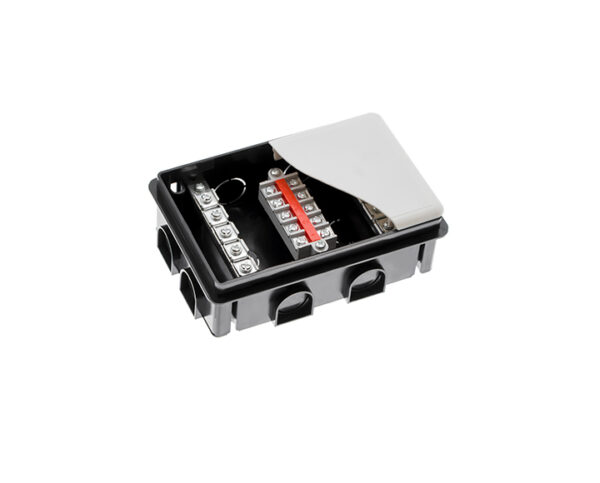 Titan distribution box with clamp black K-807-1