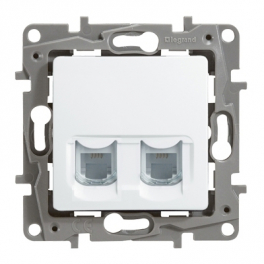 Legrand Niloe/Etika հեռախոս 2տեղ RJ11 սպիտակ