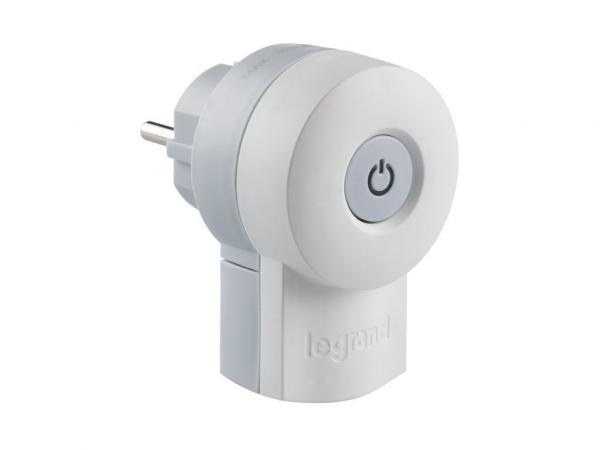 Legrand Розетка Elium 16A 250V с выключателем белая