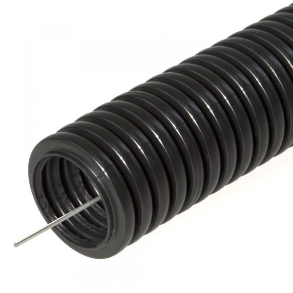 Промрукав flexible pipe ultra-resistant black 16 mm (100 m)