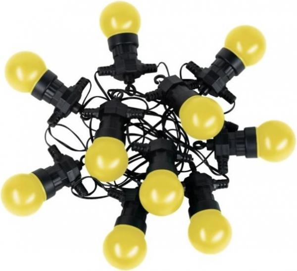 Gauss string light 3.6W 10 bulbs yellow IP44 230V 7.7m