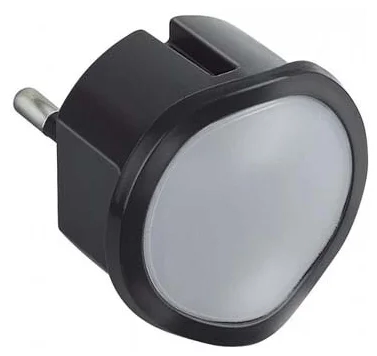Legrand Elium խրոց լուսատու 0․06W լուսակարգավորիչով սև