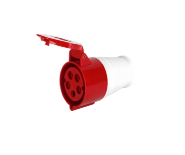 Վարդակ կախովի 32A 5P (SF-225) IP44 կարմիր