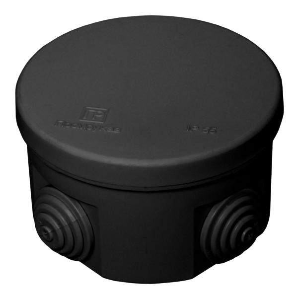 Промрукав distribution box (HF) 80x50 mm (102 pcs) black