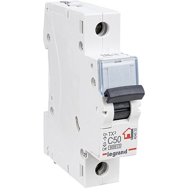 Legrand TX3 ավտոմատ անջատիչ 1P C50A 6ka