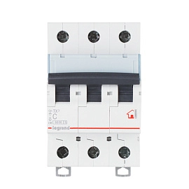 Legrand TX3 ավտոմատ անջատիչ 3P C25A 6ka 1/1/20