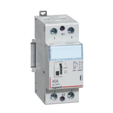 Legrand CX3 մոդուլային թողարկիչ 230V 2HO 40A 1/1/24