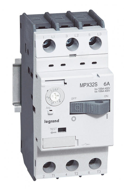 Legrand MPX3 շարժիչային պաշտպանություն 8A 100kA