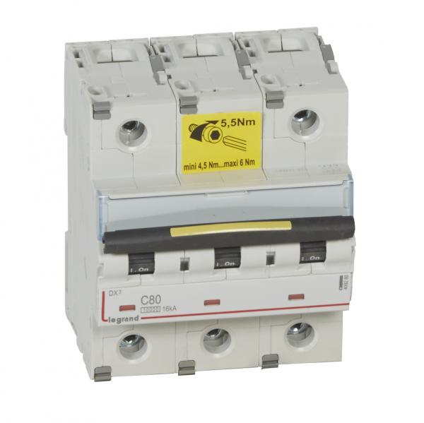 Legrand DX3 ավտոմատ անջատիչ 3P C80A 16kA