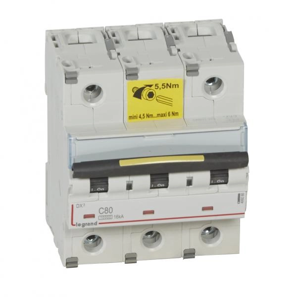 Legrand DX3 ավտոմատ անջատիչ 3P C80A 16kA