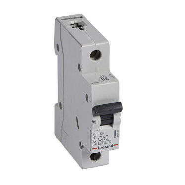 Legrand RX3 ավտոմատ անջատիչ 1P C50A 4,5ka 1/12/72