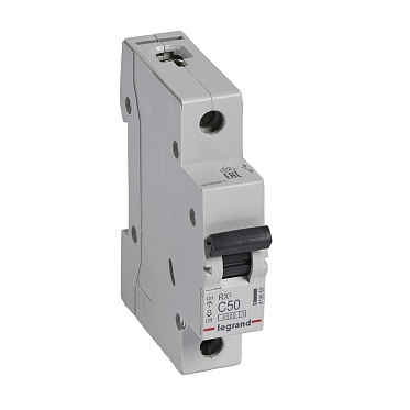 Legrand RX3 ավտոմատ անջատիչ 1P C50A 4,5ka 1/12/72