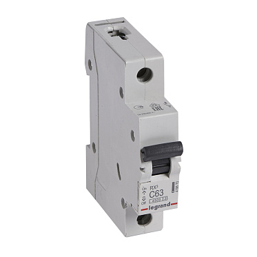 Legrand RX3 ավտոմատ անջատիչ 1P C63A 4,5ka 1/12/72