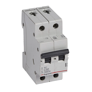 Legrand RX3 ավտոմատ անջատիչ 2P C50A 4,5ka