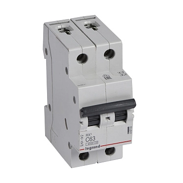 Legrand RX3 ավտոմատ անջատիչ 2P C63A 4,5ka