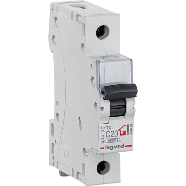Legrand TX3 ավտոմատ անջատիչ 1P C20A 6ka 1/10/60