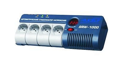 RUCELF Լարման Կարգավորիչ 4 վարդակ SRW- 1000-D