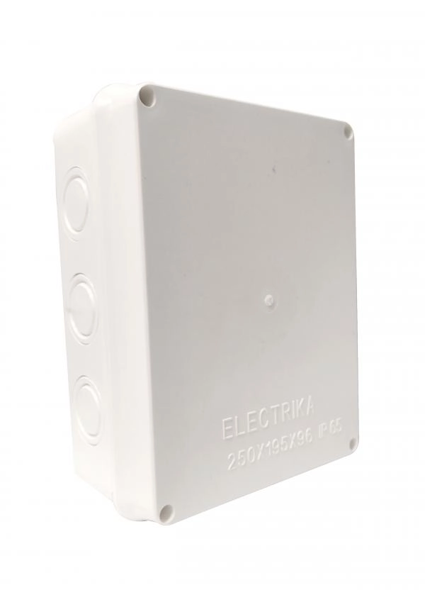 Electrika Պլաստմասե Արկղ 250x195x96մմ Սպիտակ