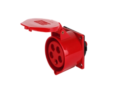 Վարդակ ներկառուցվող 32A 5P (SF-325) IP44 կարմիր