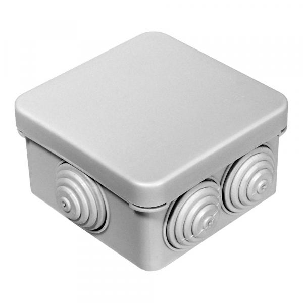Промрукав distribution box (HF) 70x70x40 mm (132 pcs) gray