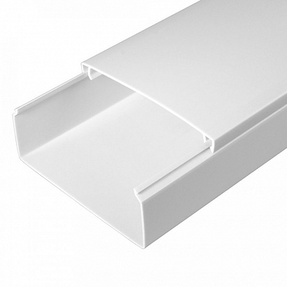Промрукав plastic cable conduit with 2 locks 100x40mm (24m/pcs)