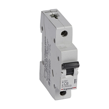 Legrand RX3 ավտոմատ անջատիչ 1P C6A 4,5ka 1/12/72