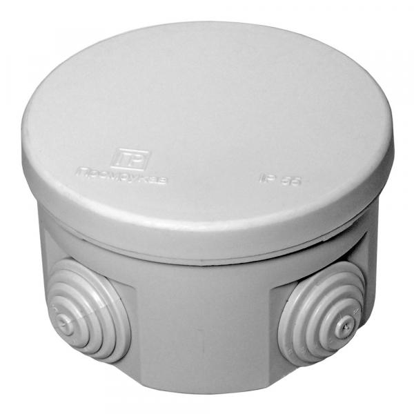 Промрукав distribution box (HF) 80x50 mm (102 pcs) gray