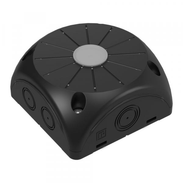 Промрукав distribution box (HF) 100x100x50 mm (20 pcs) camera black