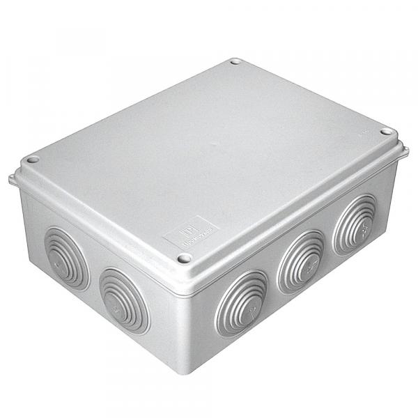 Промрукав distribution box (HF) 200x150x75 mm (200 pcs) gray