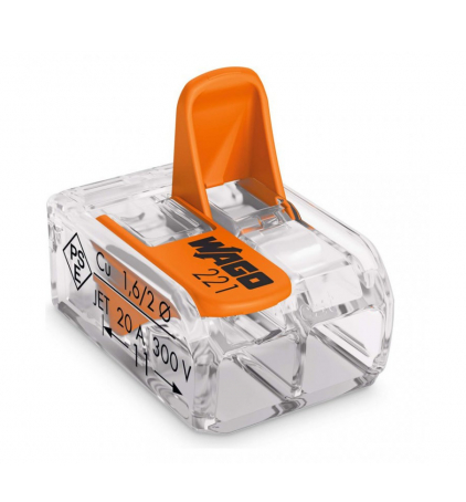 КВТ WAGO Terminal 221-412 (2X4.0 mm² with levers) 1/100
