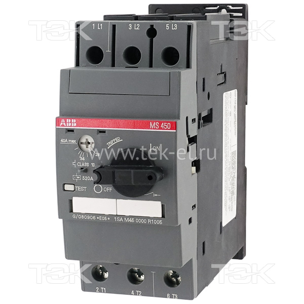 ABB автоматический выключатель MS450-50А