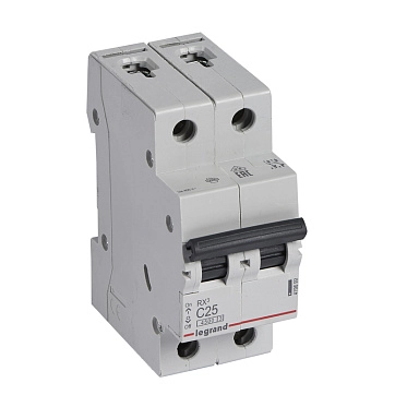 Legrand RX3 ավտոմատ անջատիչ 2P C25A 4,5ka