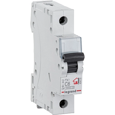 Legrand TX3 ավտոմատ անջատիչ 1P C6A 6ka