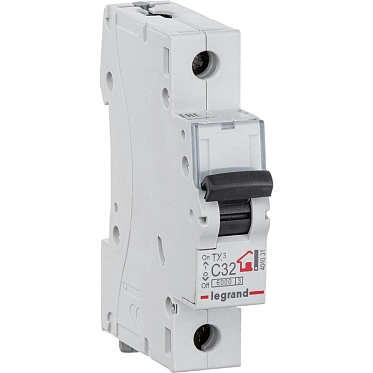 Legrand TX3 ավտոմատ անջատիչ 1P C32A 6ka 1/10/60