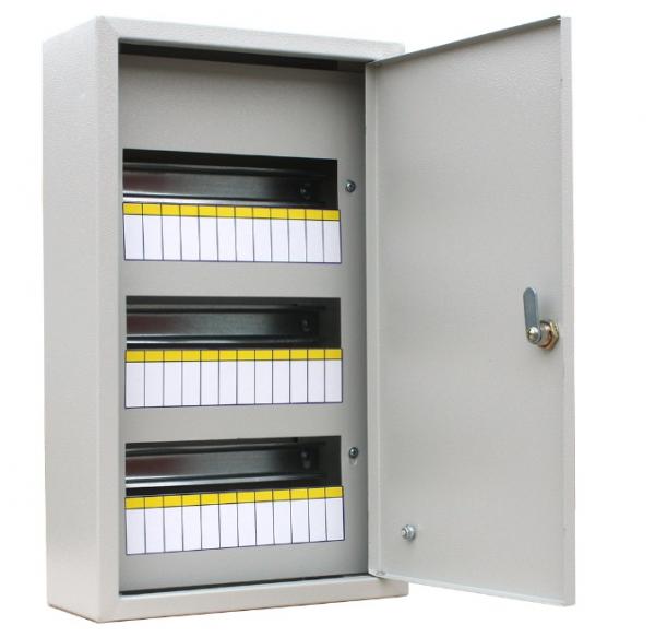 Electrica distribution metal panel (wall-mounted) 500x300x120mm ЩРН-36 IP31