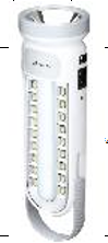 Ellight լուսատու 1W+1.8W+3W 6500K (DP-7102) լիցքավորվող