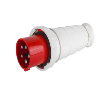 Plug 125A 5P (SF-045) IP44 red