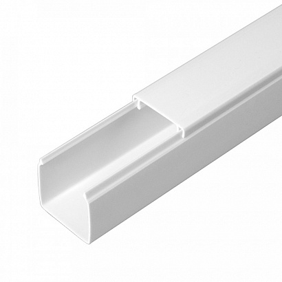 Промрукав plastic cable conduit with 2 covers 25x25 mm (48 m/piece)