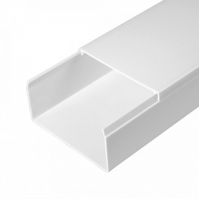 Промрукав plastic cable conduit with 2 covers 80x40 mm (30 m/piece)