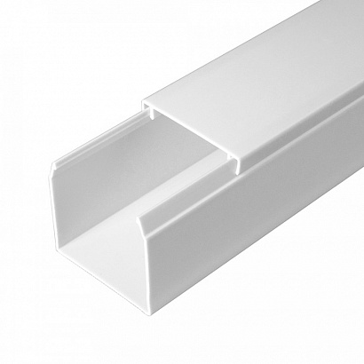 Промрукав plastic cable conduit with 2 covers 40x40 mm (60 m/piece)