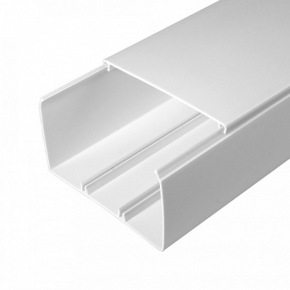 Промрукав plastic cable conduit with 2 locks 100x60mm (16m/pcs)