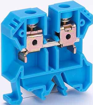 Модульная клемма Dekraft синяя 35мм² 125А ЗН101-35-125A-08  