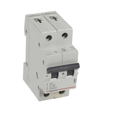Legrand RX3 ավտոմատ անջատիչ 2P C10A 4,5ka 1/6/36