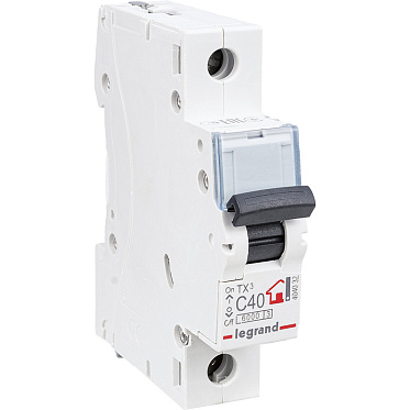 Legrand TX3 ավտոմատ անջատիչ 1P C40A 6ka 1/10/60
