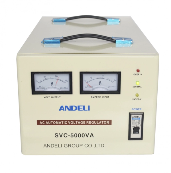 ANDELI Լարման Ստաբիլիզատոր SVC-5K Հորիզոնական(150-250V)