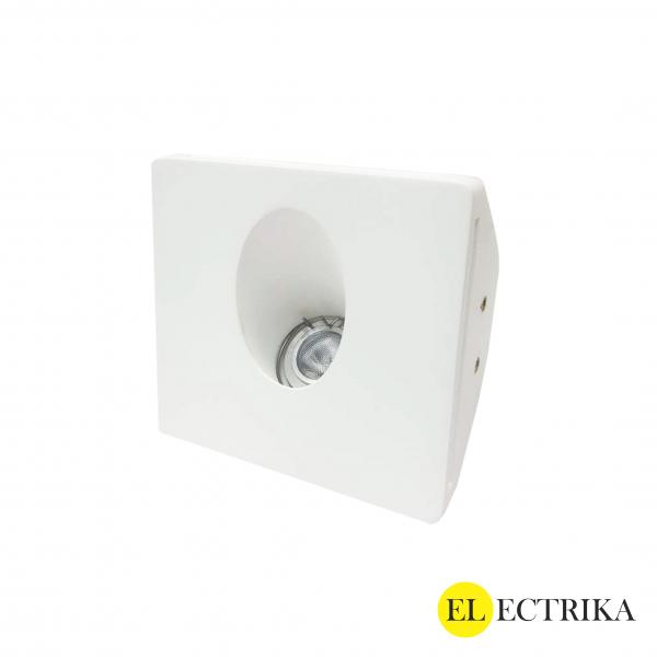 Electrica գիպսե ներկառուցվող լուսատու (MF400004) 1w 3000K 100x100x46մմ