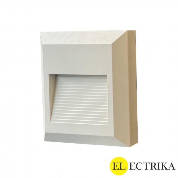 Staircase Light (VT-1152) 2W 3000K White Square